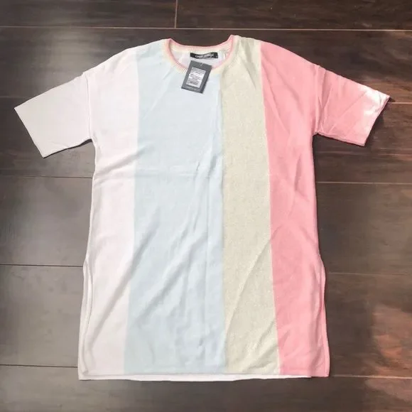 Gabby Isabella Colorblock Tunic Top - Picture 2 of 9